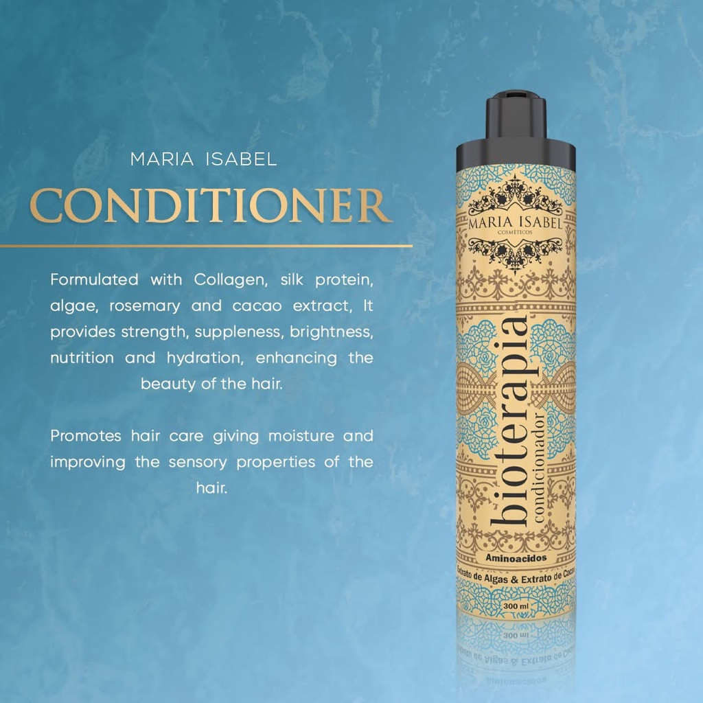 Bioterapia Hydrating Conditioner – Moisture & Care Formula by Maria Isabel 300ML